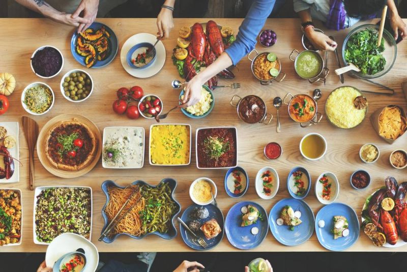 #مائدة_فتافيت (30): الريزوتو بالفطر والسبانخ مع البيض وبلوندي اللوتس