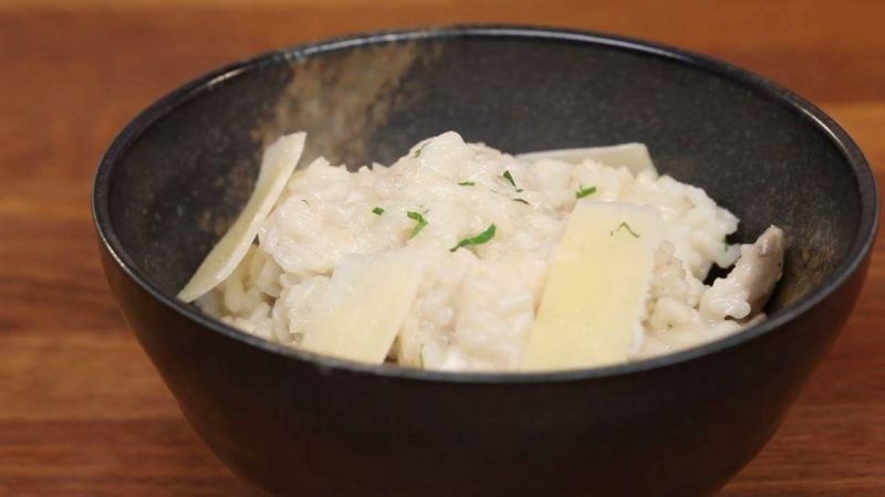 الريزوتو بالفطر