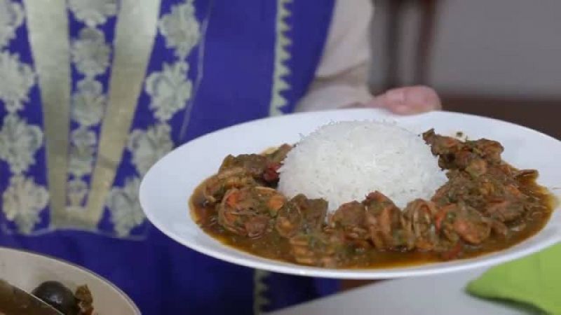 صالونة الروبيان المخبوزة