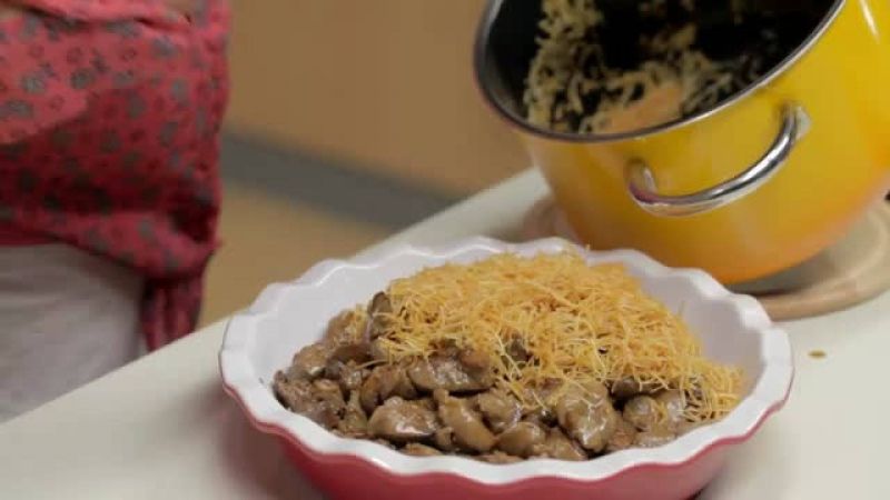 شعيرية بكبد الدجاج