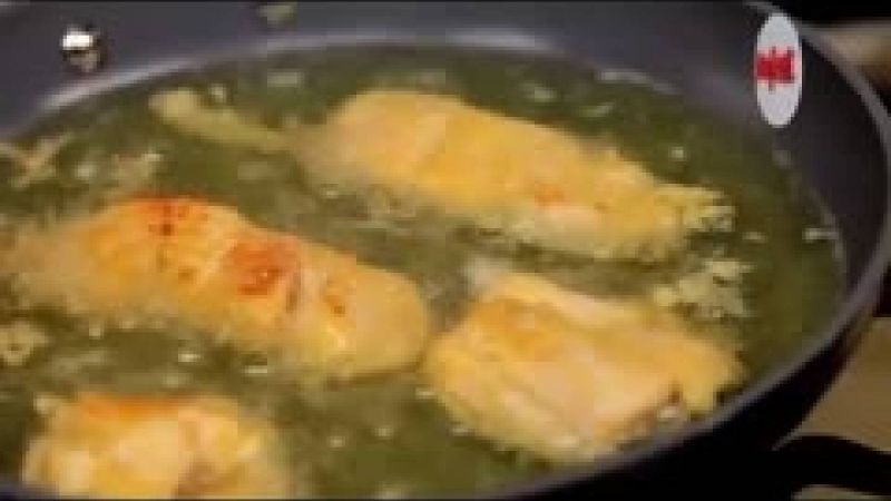 سمك تيمبورا بصلصة الريحان - سلمى في البيت - فتافيت