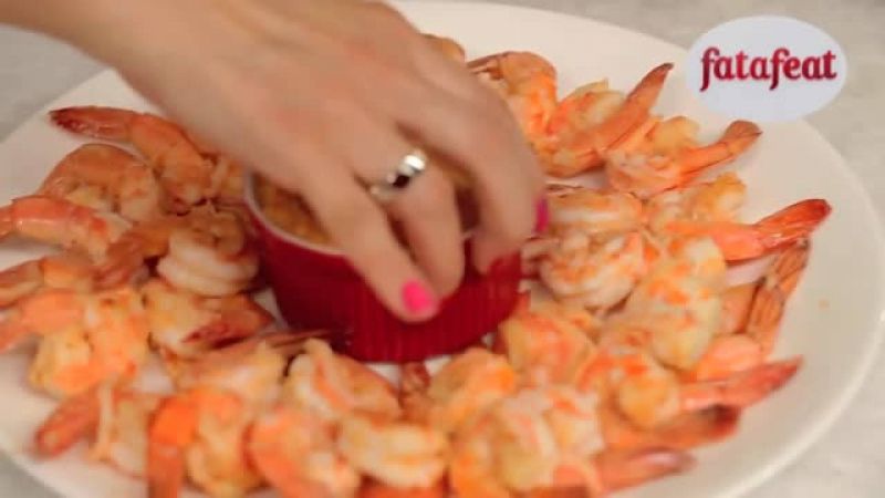 الروبيان بصلصة الرومسكو - سلمى في البيت - فتافيت