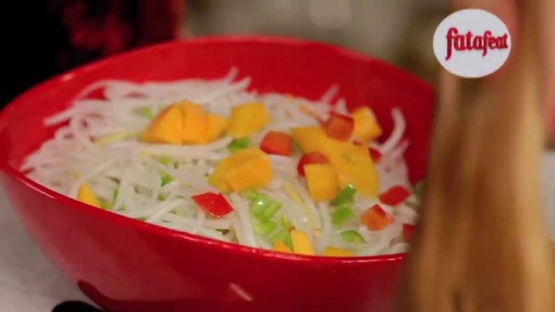 سلطة النودلز - سلمى في البيت - فتافيت