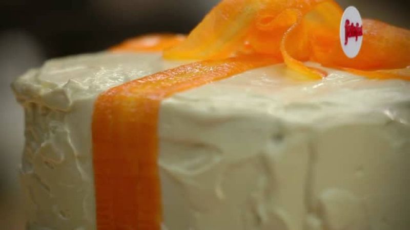 كعكة الجزر مع صلصة الكراميل - تسلم الأيادي 3 - فتافيت