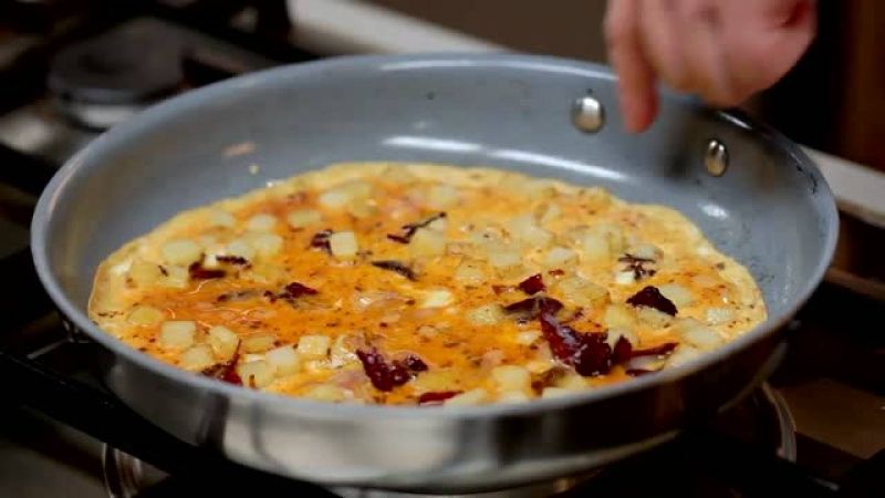 العجة بالبطاطا