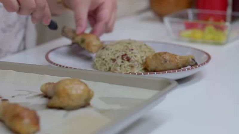 أفخاذ الدجاج المحشية