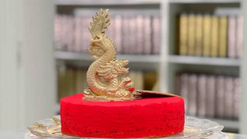 كعكة الشوكولاتة بالنكهة الآسيوية