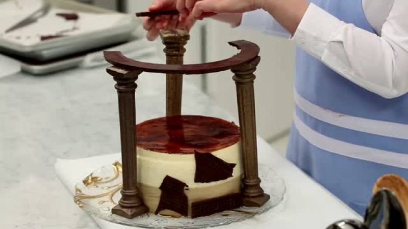 مرينج الإسبرسو والقرفة والموز