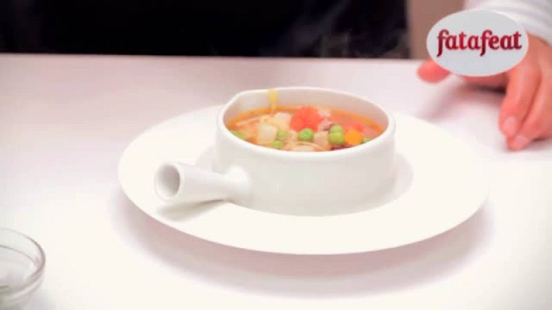 شوربة باستا المينستروني