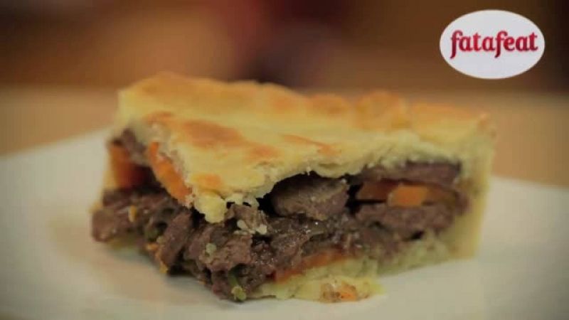 فطيرة الجزر باللحم البقري - تسلم الأيادي 3 - فتافيت