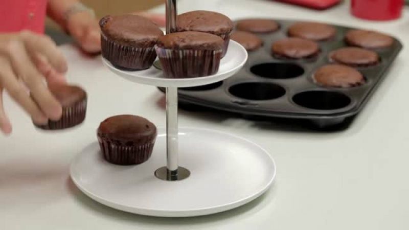 مافن بقطع الشوكولاتة