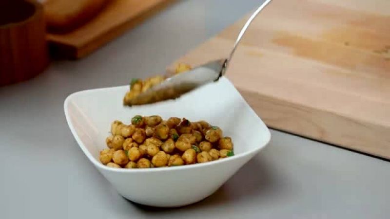 الحمص المقلي