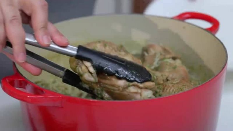 الأرز باللوبياء والدجاج