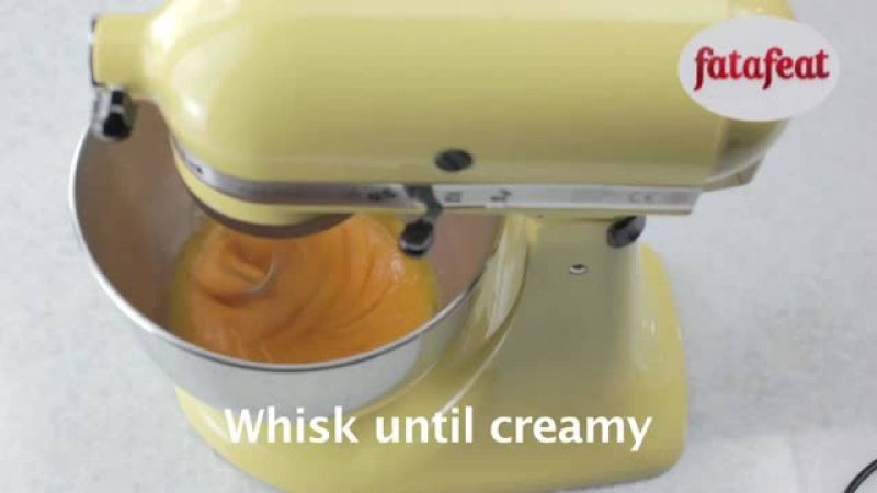 Lesson: Getting volume with egg yolks and sugar using a mixer