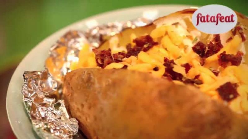 بطاطس مخبوزة - الطباخ الصغير - فتافيت