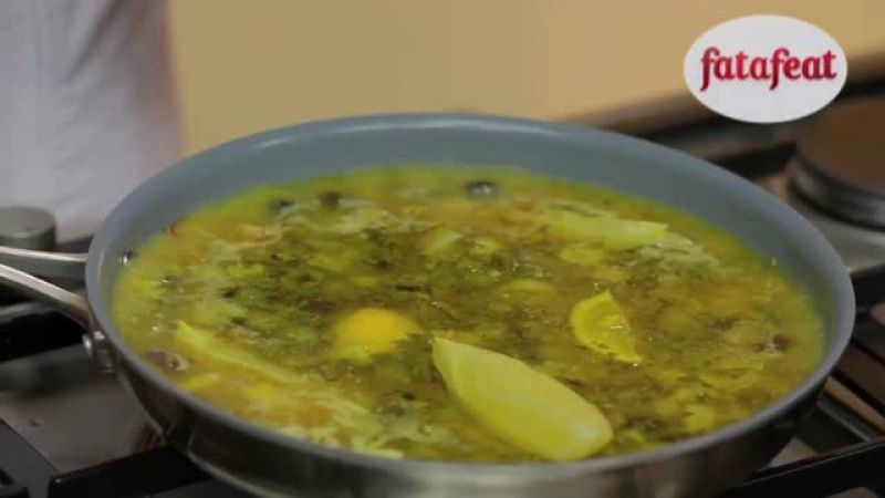 دجاج بالليمون والزيتون