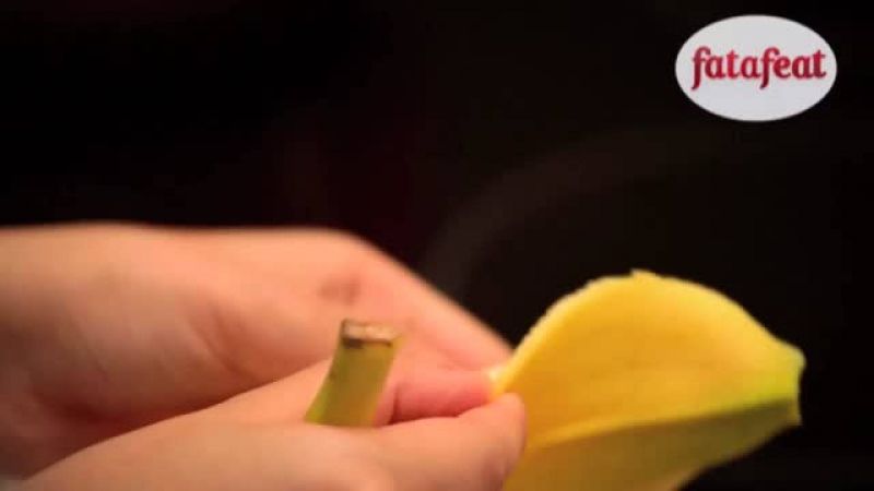 تيمبورا بالموز والكراميل - الطباخ الصغير - فتافيت