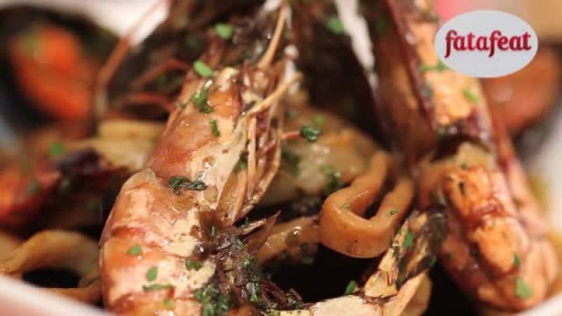 صينية ثمار البحر