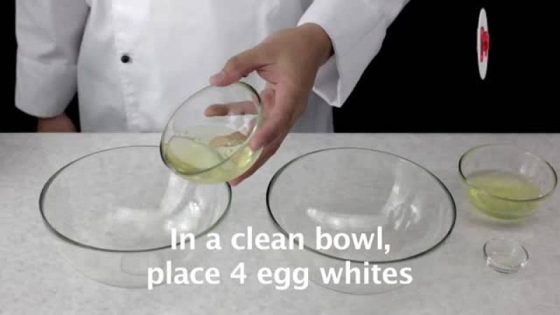 Lesson: How to get more volume of egg whites using acid