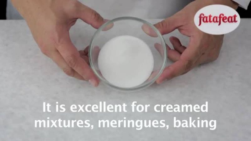 Lesson: White castor sugar - Fatafeat Academy - Fatafeat