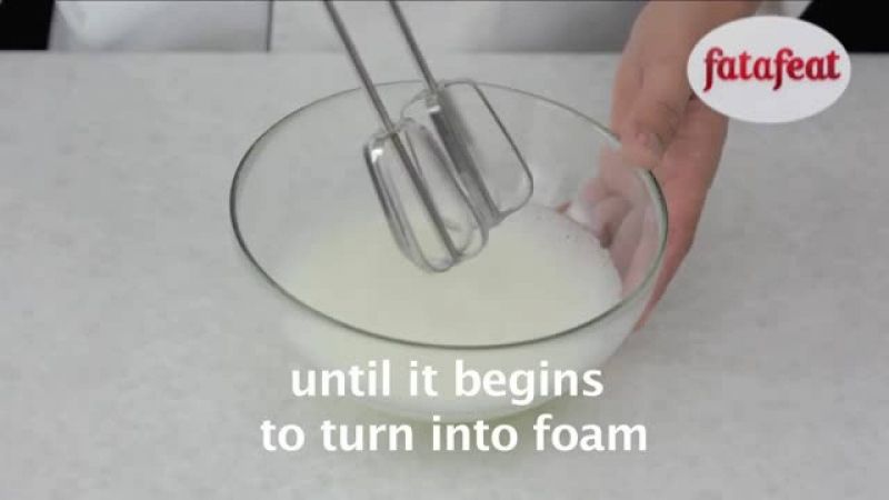 Lesson: Whipping egg whites