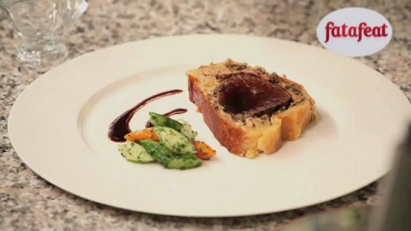 لحم ولنغتون و خضروات سوتيه - فتافيت