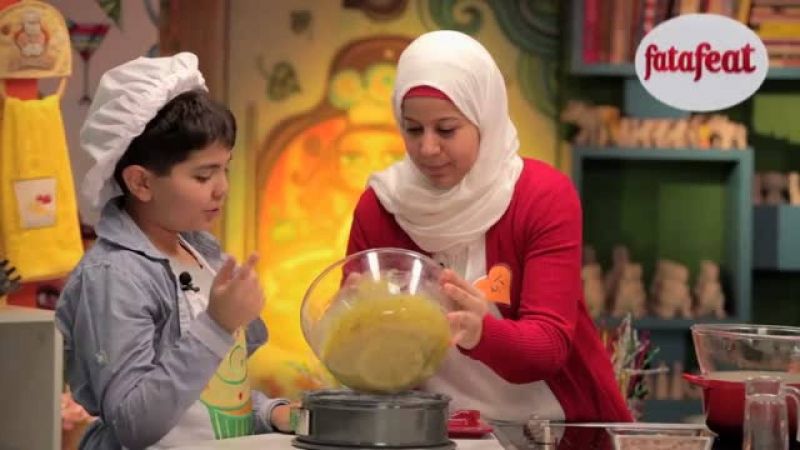 كعكة الفستق - الطباخ الصغير - فتافيت