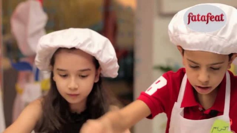 بيتزا الفواكه - الطباخ الصغير - فتافيت