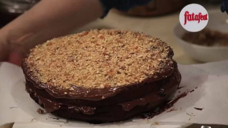 كعكة الشوكلاطة والقهوة