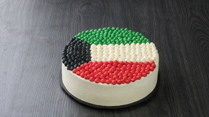 كيك العيد الوطني الكويتي