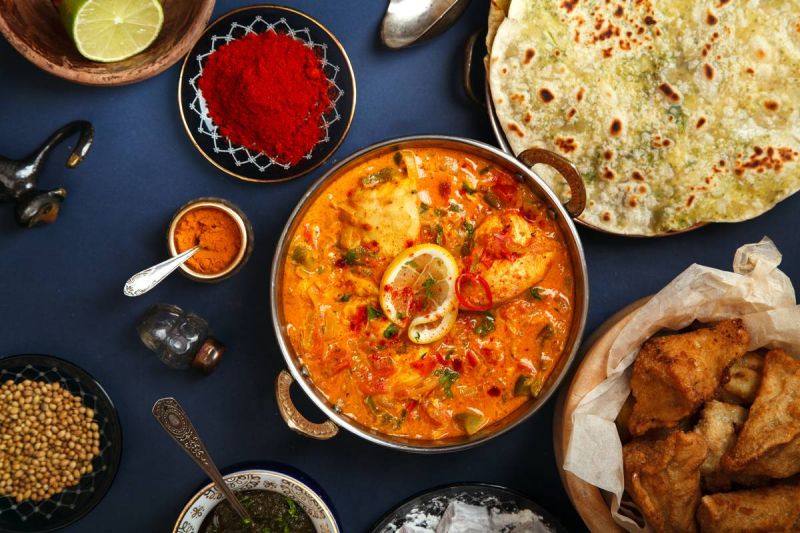 طريقة عمل الأكلات الهنديّة الأكلات التي تشتهر بكونها حارّة