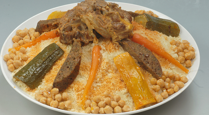 كسكسي على الطريقة الجزائرية