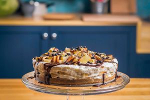 تشيزكيك الموز