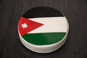 كيك عيد الوطني الأردني