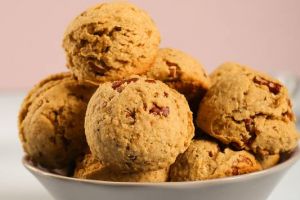 كوكيز بالشوفان و التفاح