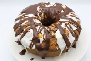 كيك ماربل بالكاكاو