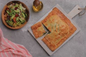 عجينة الفطير بالسبانخ