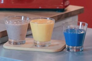 رينبو ايس كريم بالفواكه