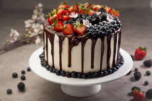 التزيين بالفاكهة