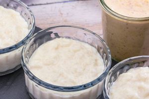 لبن الزبادي بالمشمش