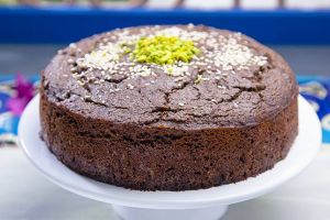 كيك الذرة البيضاء