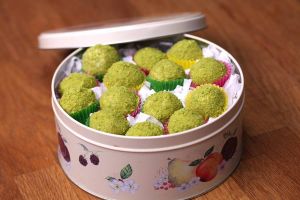 ترفل فادج حلاوة طحينية